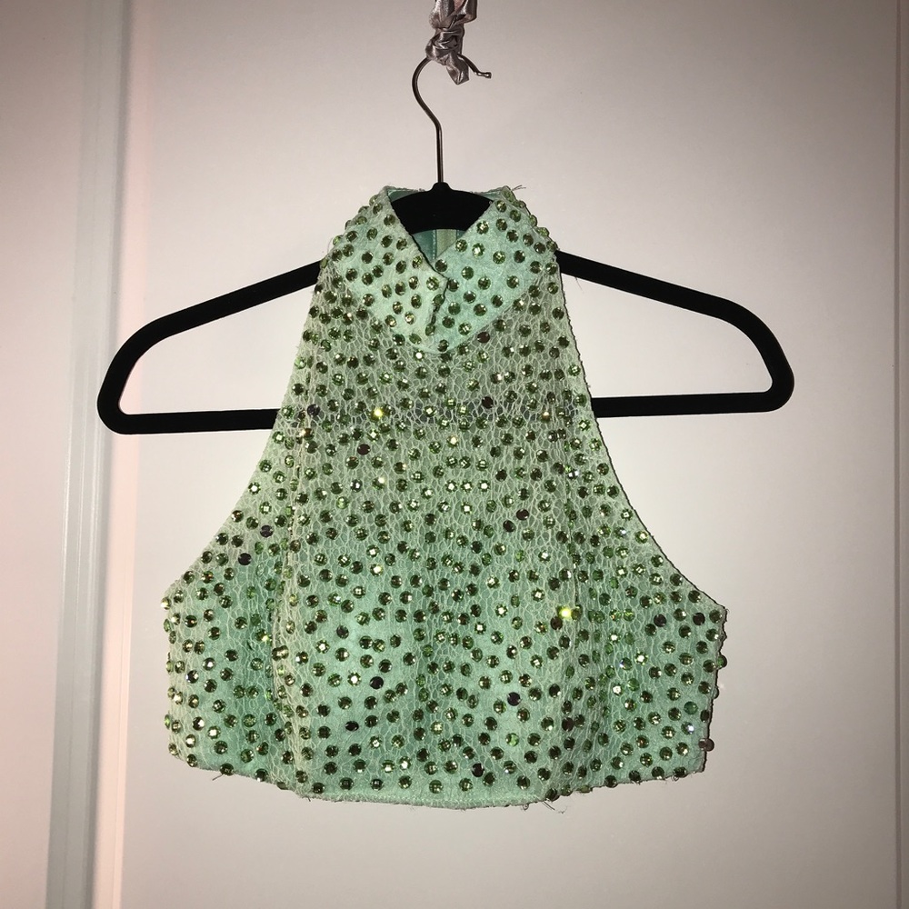 Two Piece Prom Dress